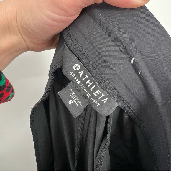 Athleta Black Go Far Travel Venture Jogger Pants 566665 - Picture 8 of 9